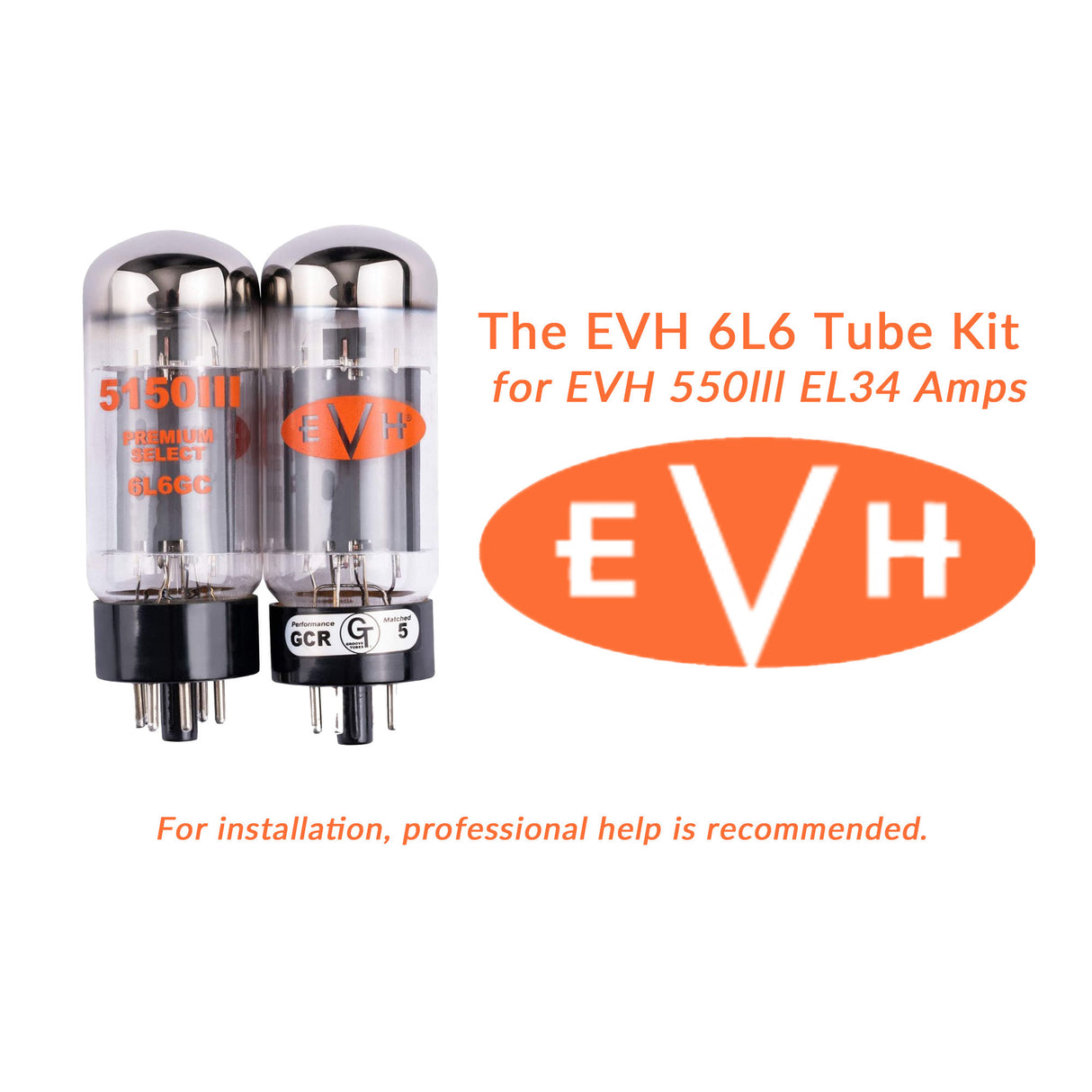 EVH 6L6 Tube Kit (Duet)