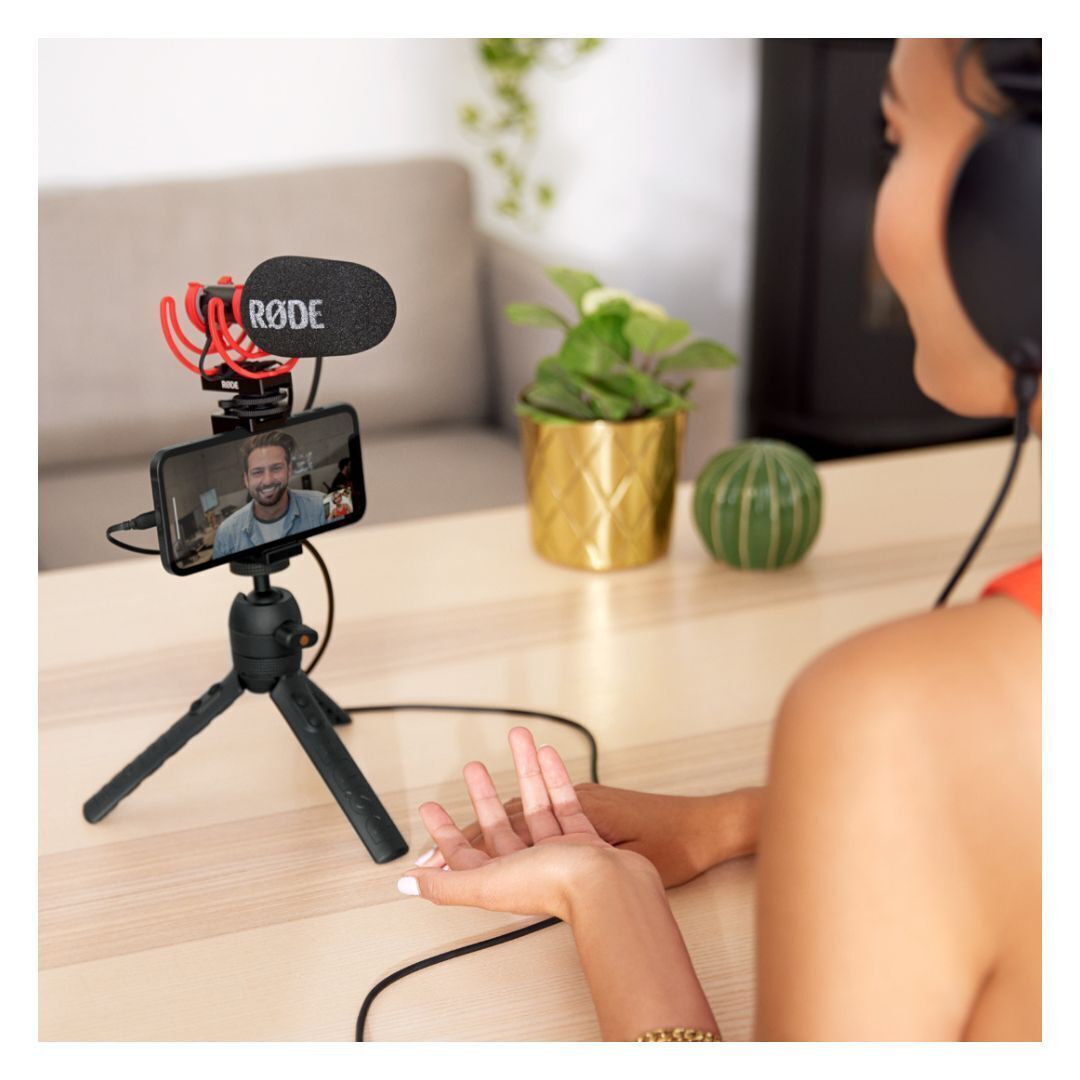 Rode VMGOIIH On-Camera USB Microphone with Helix Shock Mount