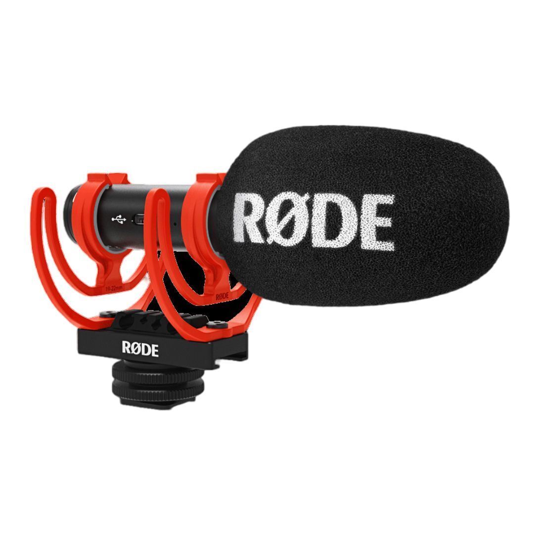 Rode VMGOIIH On-Camera USB Microphone with Helix Shock Mount