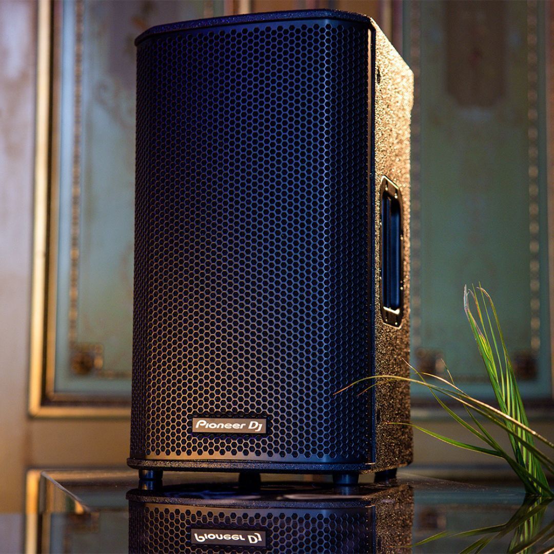 Pioneer DJ XPRS122 12 in. Active 2-Way Loudspeaker with Tripod Speaker Stand (Open Box)