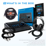 PreSonus Quantum ES2 2x2 USB-C Audio Interface with Headphones(Black) Bundle