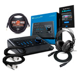PreSonus Quantum ES2 2x2 USB-C Audio Interface with Headphones(Black) Bundle