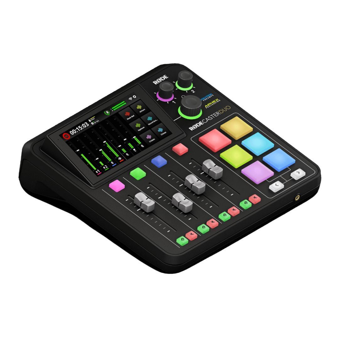 Rode RODECaster DUO Compact Integrated Audio Production Studio