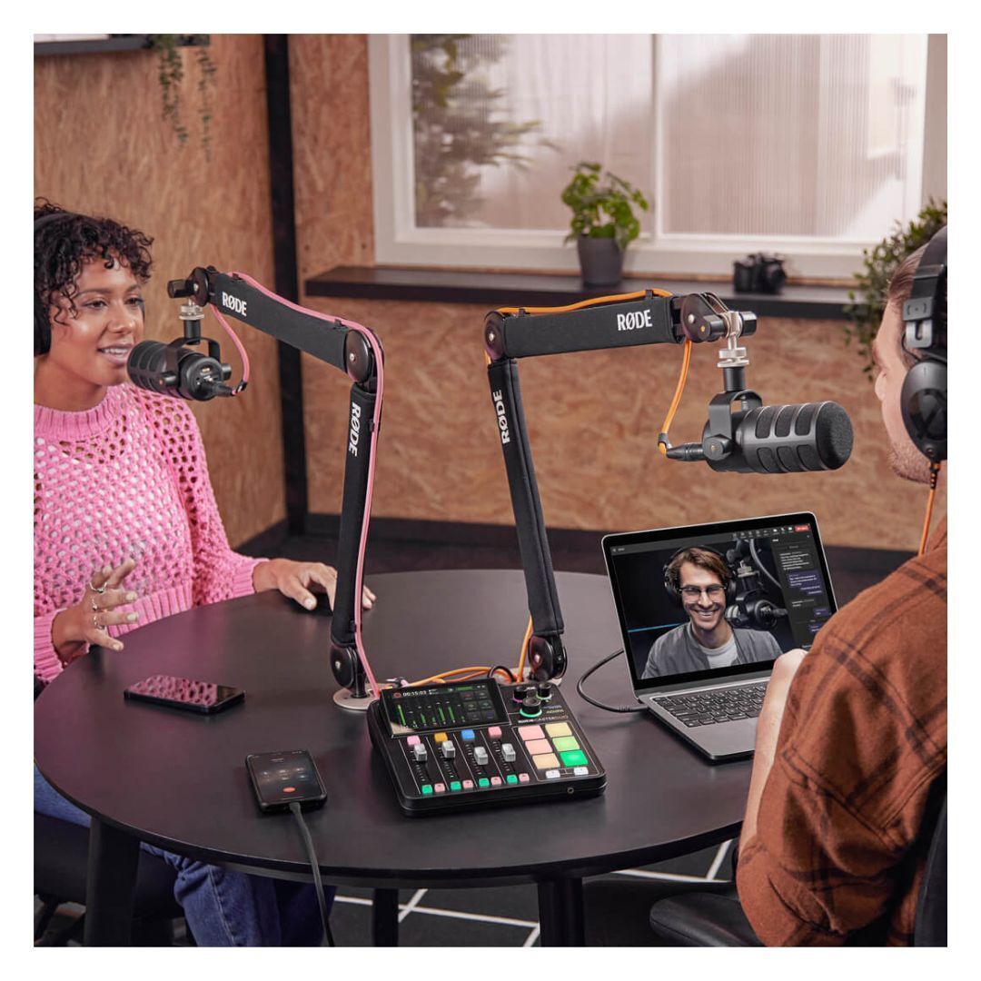 Rode RODECaster DUO Compact Integrated Audio Production Studio