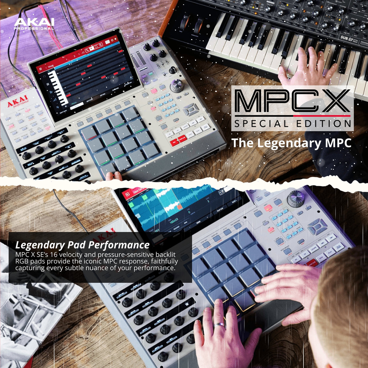 Akai Professional MPC X SE Standalone Production Workstation and Beat Maker