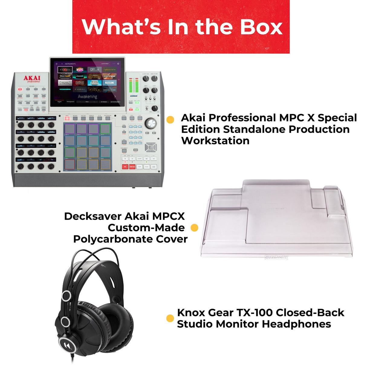 Akai Professional MPC X SE Standalone Production Workstation and Beat Maker
