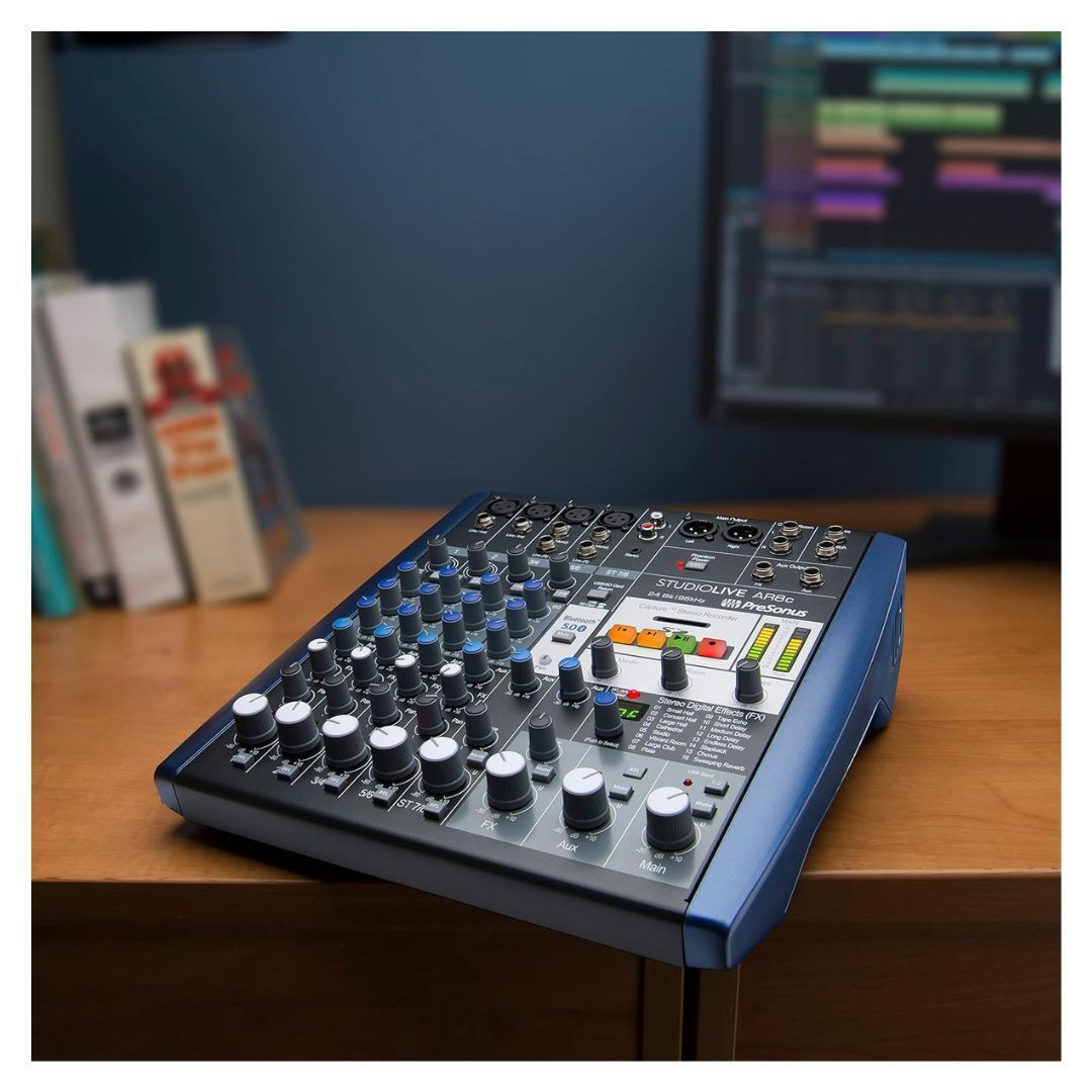 PreSonus StudioLive AR8c 8-Channel USB-C Hybrid Digital/Analog Performance Mixer