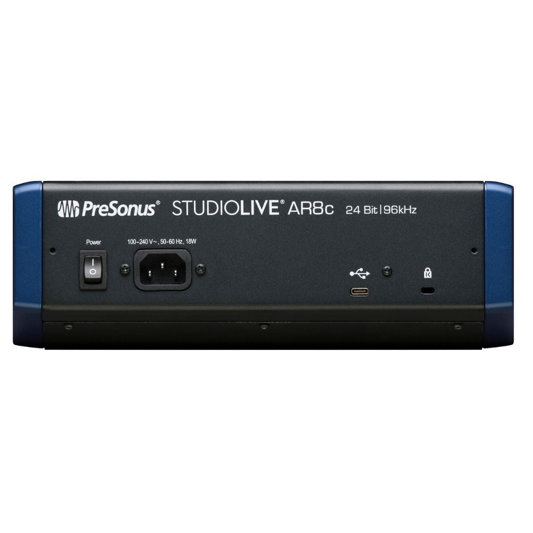 PreSonus StudioLive AR8c 8-Channel USB-C Hybrid Digital/Analog Performance Mixer