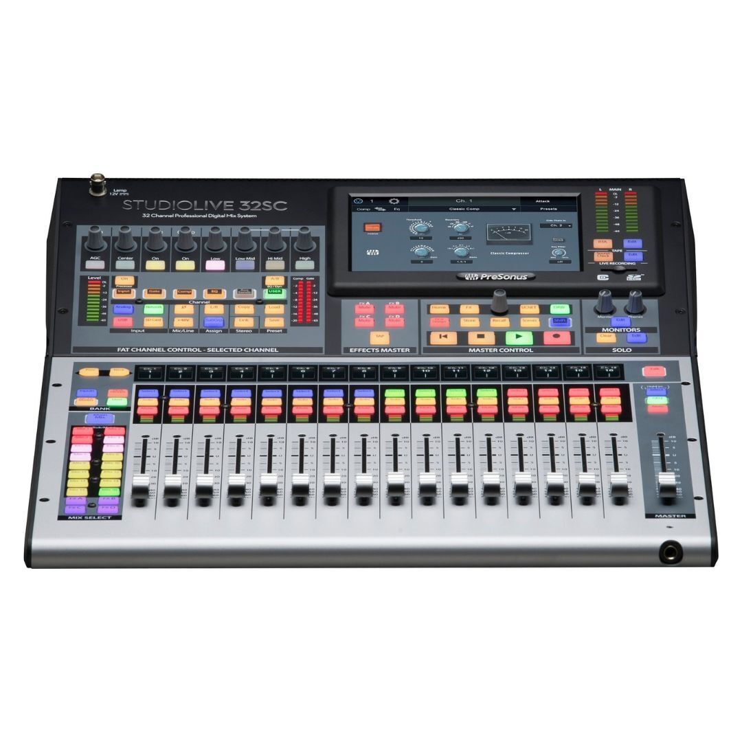 PreSonus StudioLive 32SC Compact 32-Channel/26-Bus Digital Mixer