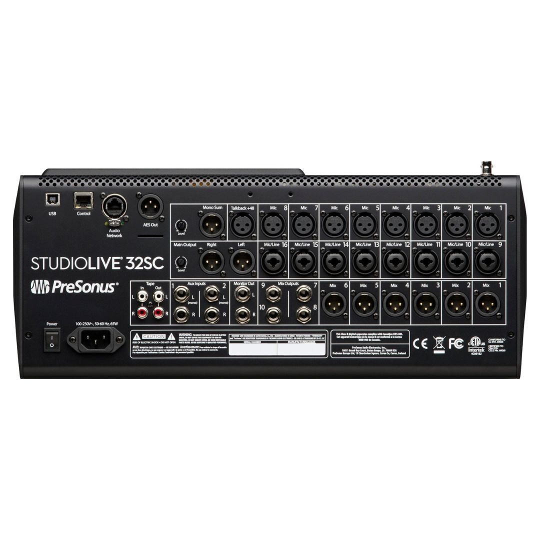 PreSonus StudioLive 32SC Compact 32-Channel/26-Bus Digital Mixer