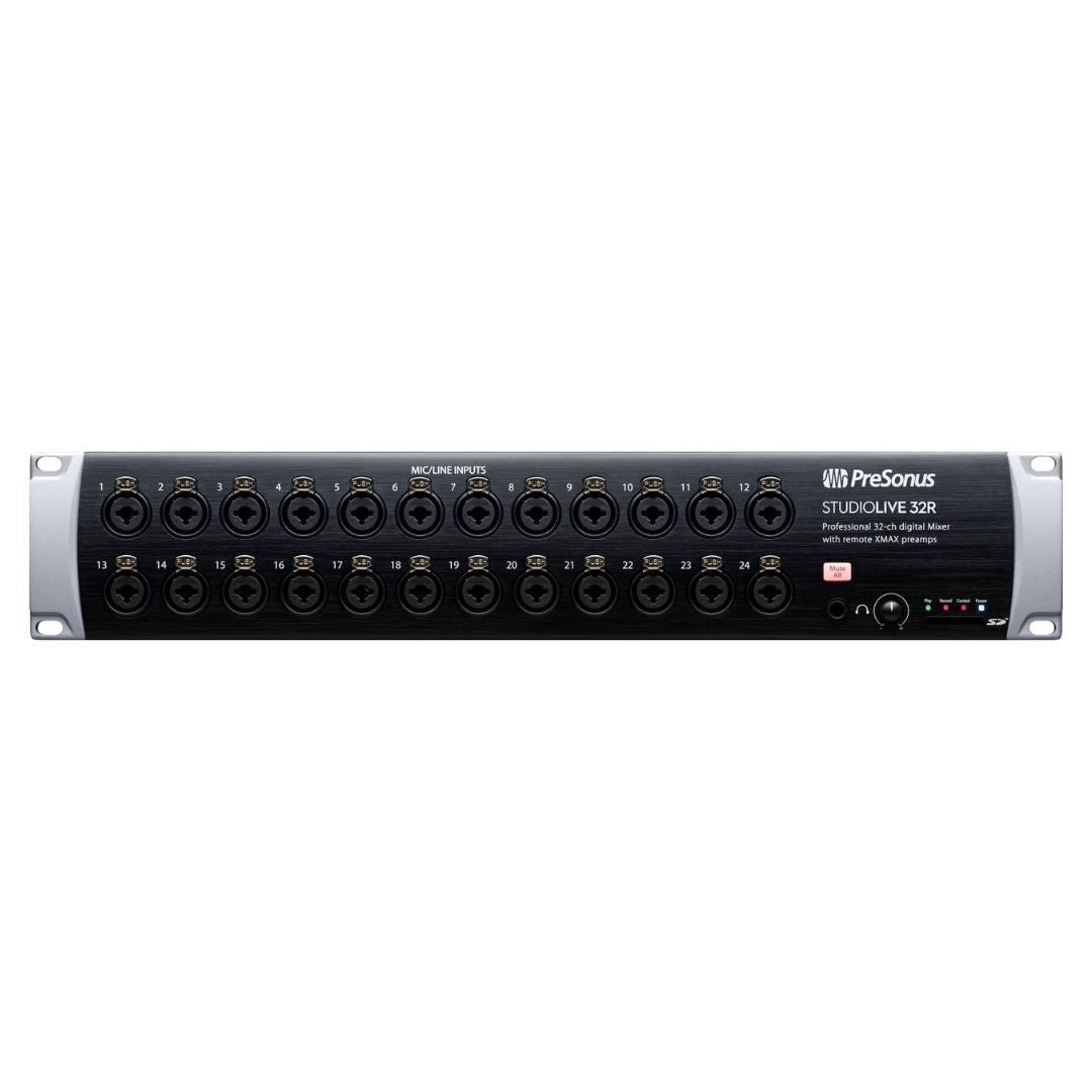 Presonus 46x26 digital rack mixer with 32 recallable XMAX preamps