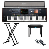 Korg 76-Key Pa5X Professional Arranger with Korg PaAS MK2 3-Channel AmpSystem