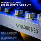 Korg KingKORG Neo 37-Key Virtual Analog Synthesizer with Headphones Bundle