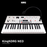 Korg KingKORG Neo 37-Key Virtual Analog Synthesizer with Headphones Bundle