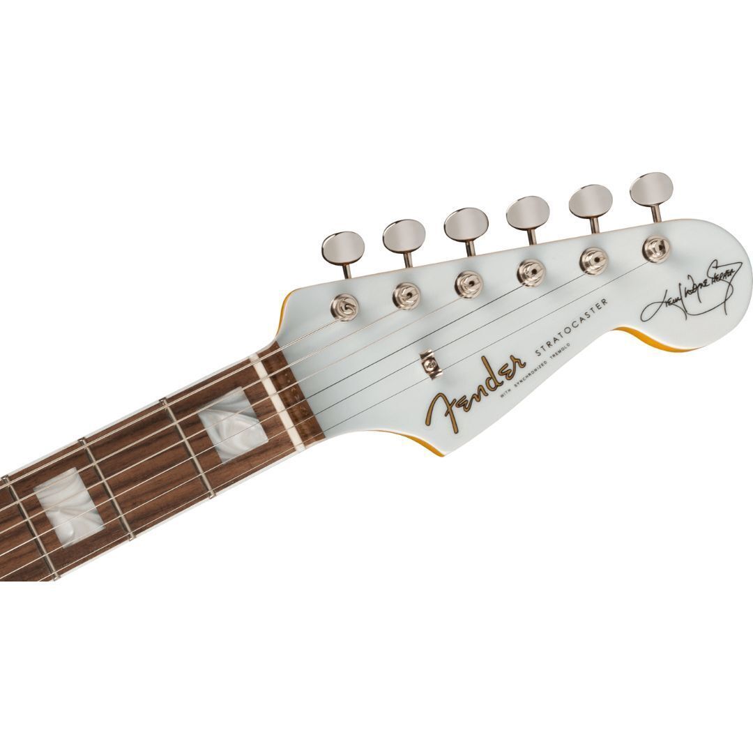 Fender Kenny Wayne Shepherd Stratocaster Guitar Transparent Faded Sonic Blue