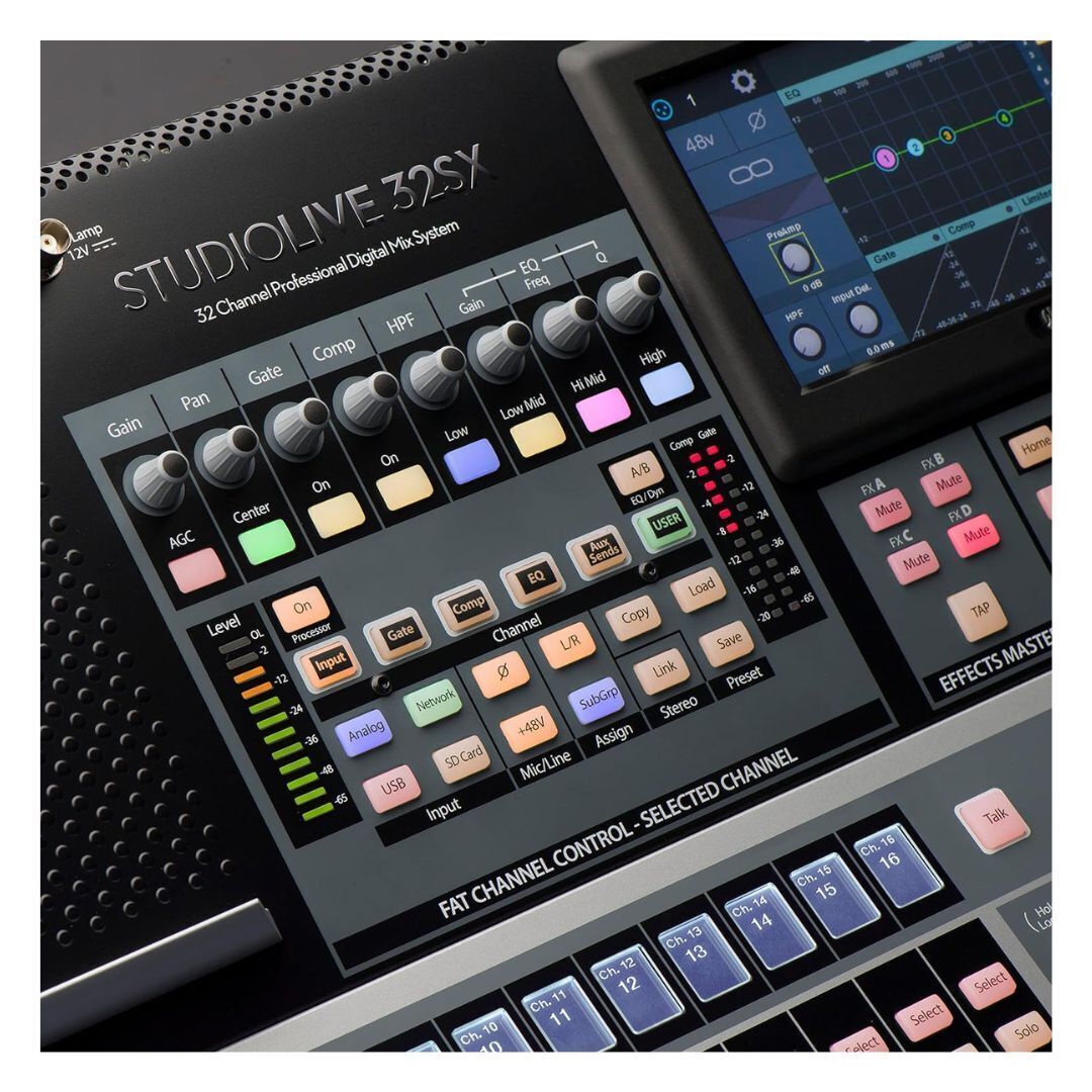 PreSonus StudioLive Series III 32SX 32-Channel Compact Digital Console Mixer