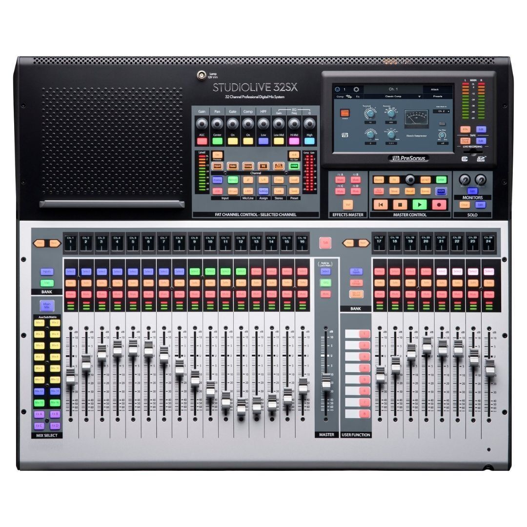 PreSonus StudioLive Series III 32SX 32-Channel Compact Digital Console Mixer