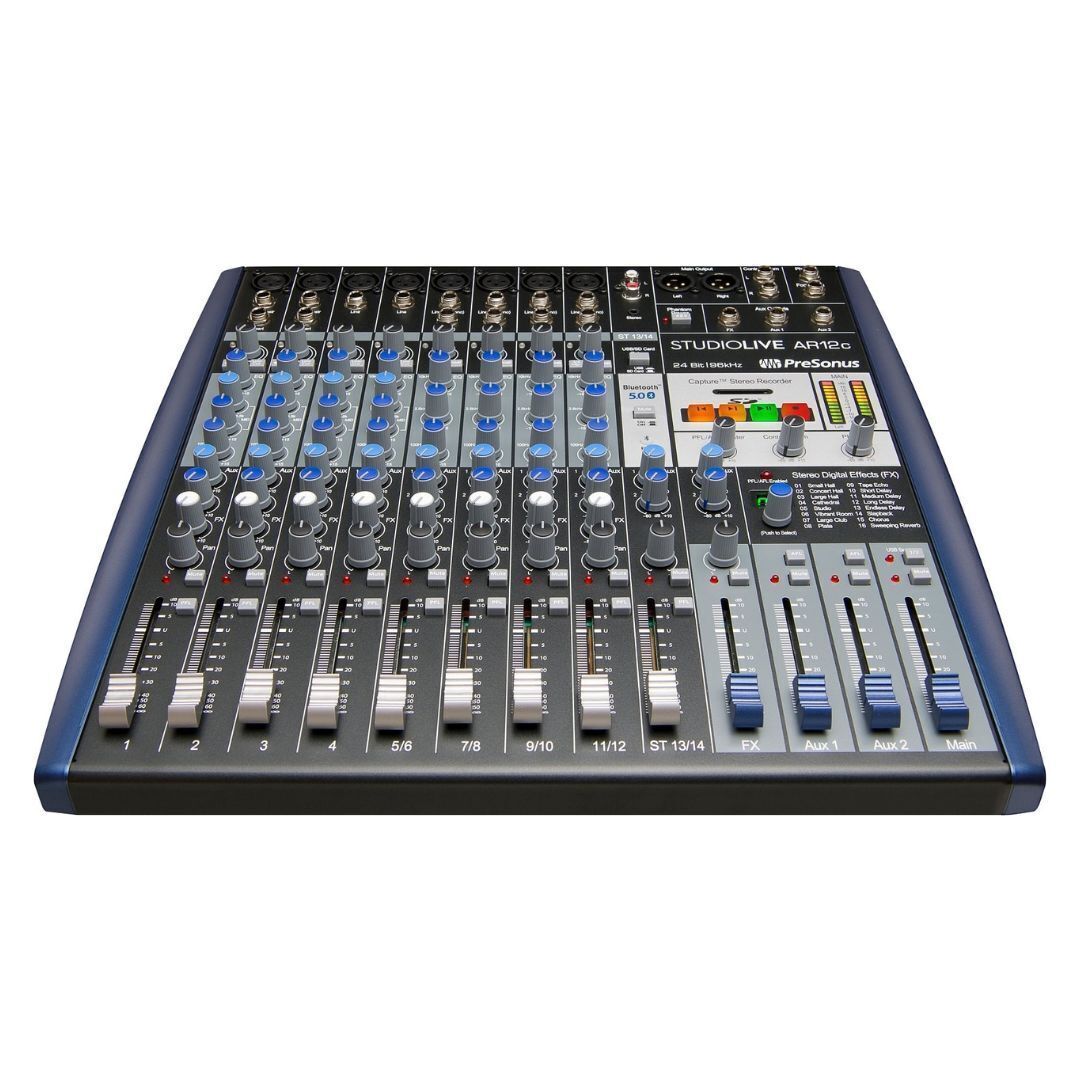 PreSonus StudioLive AR12c 12-Channel Analog Mixer