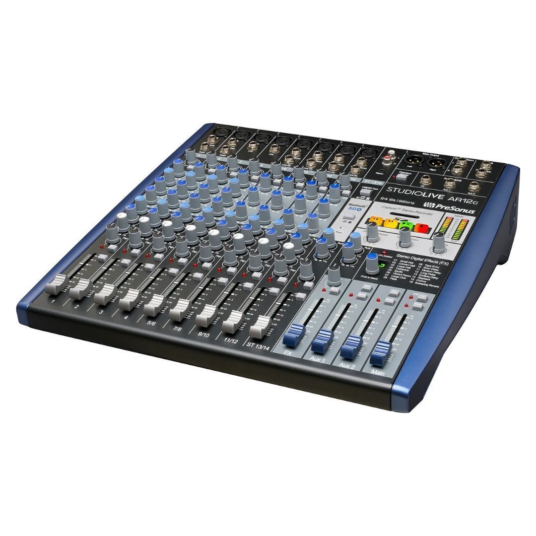 PreSonus StudioLive AR12c 12-Channel Analog Mixer