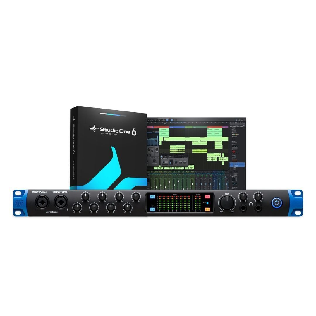 PreSonus Studio 1824c 18 x 18 USB-C Audio Interface