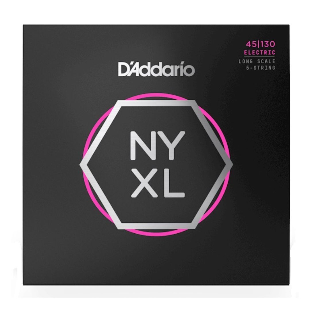 45-130 Regular Light 5-String, Long Scale, NYXL Bass Strings