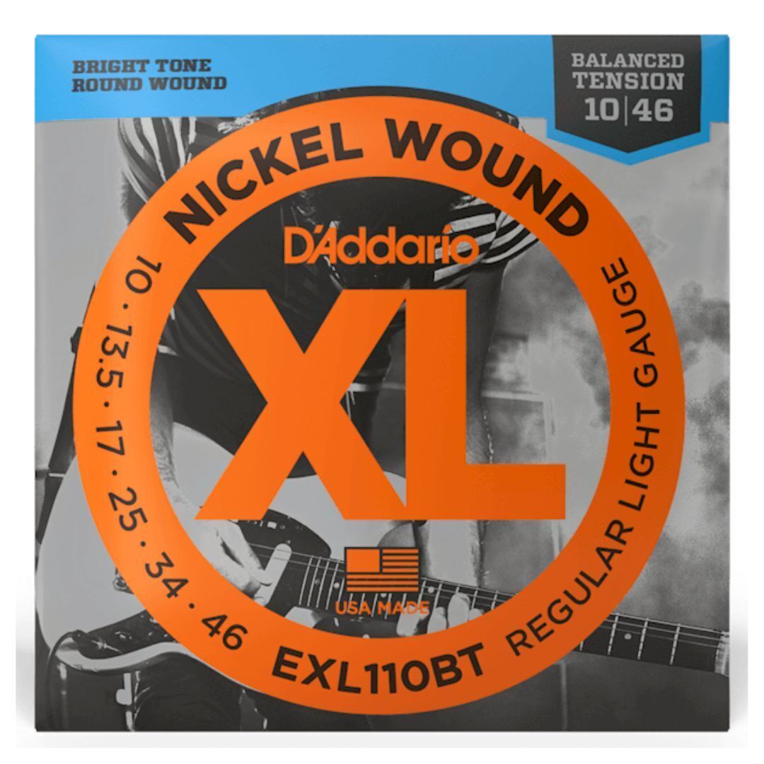 10-46 Regular Light Balanced Tension, XL Nickel Electric Guitar Strings