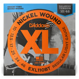 10-46 Regular Light Balanced Tension, XL Nickel Electric Guitar Strings