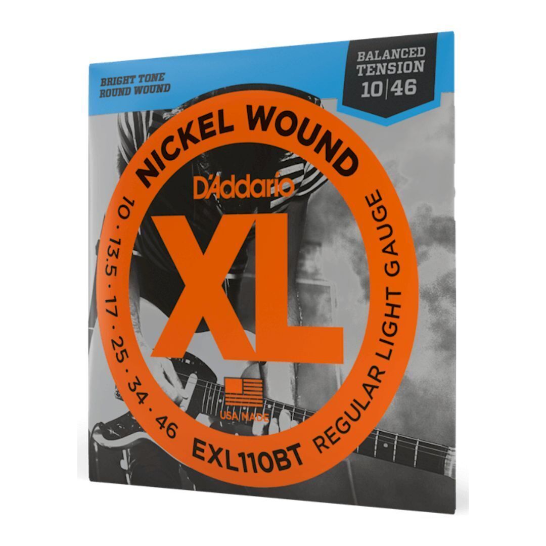 10-46 Regular Light Balanced Tension, XL Nickel Electric Guitar Strings