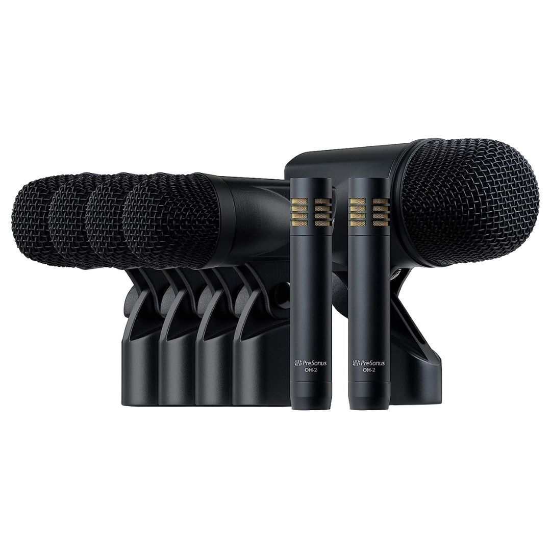 PreSonus DM-7 Complete Drum Microphone Set for Recording and Live Sound