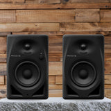 Pioneer DJ DM-50D 5-Inch Desktop Monitor Speakers with Fiberglass Woofer Bundle