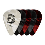 D'Addario Classic Pearl Celluloid Gauge Assortment, 25 Pack