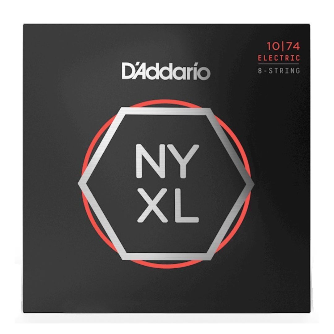 10-74 Light Top/Heavy Bottom 8-String, NYXL Electric Guitar Strings