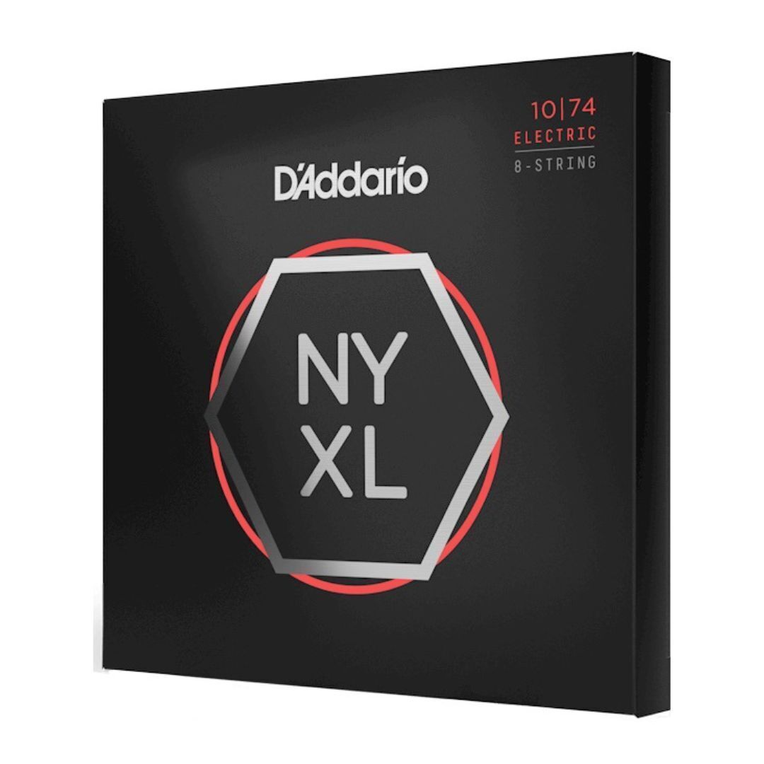 10-74 Light Top/Heavy Bottom 8-String, NYXL Electric Guitar Strings