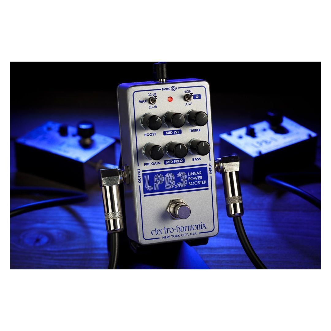 Electro-Harmonix LPB-3 Linear Power Booster & EQ Pedal