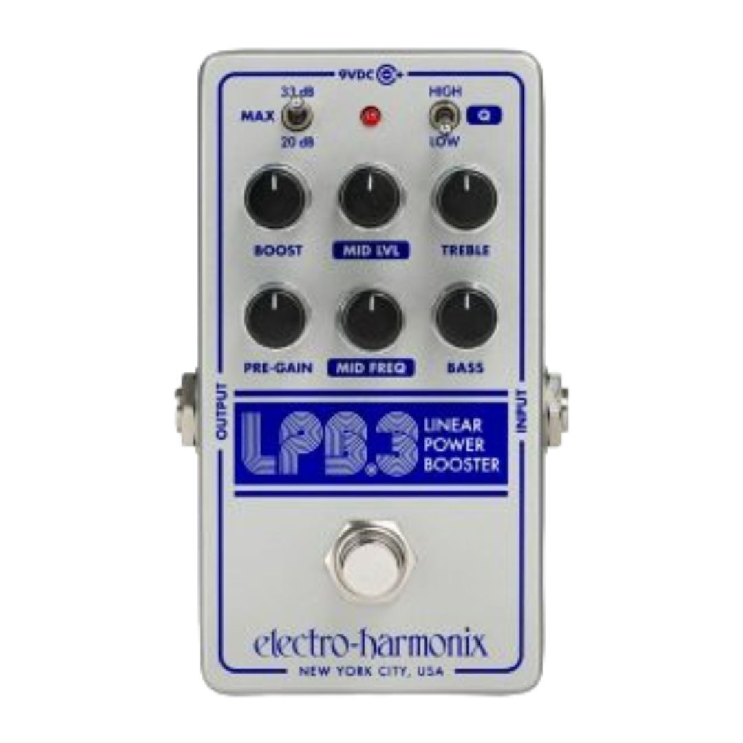 Electro-Harmonix LPB-3 Linear Power Booster & EQ Pedal