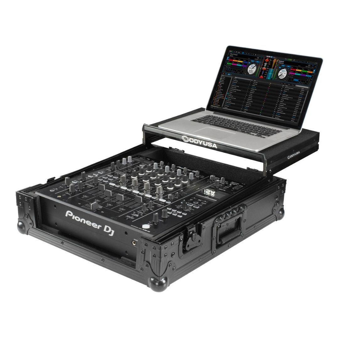 Odyssey Pioneer DJ DJM-A9 Black Label Flight Case with Laptop Platform