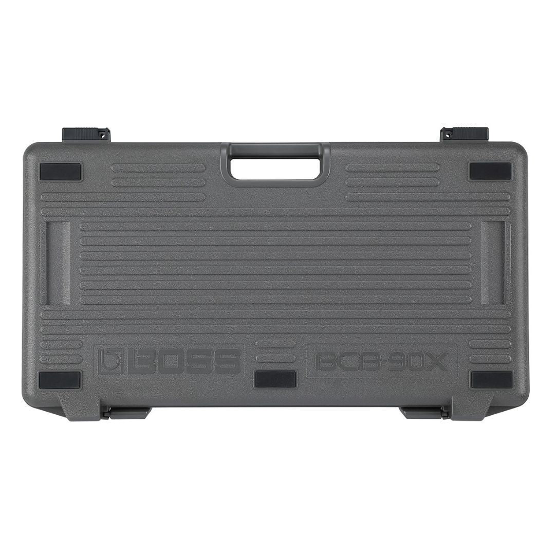 BOSS (BCB-90X) Large Guitar Effects Board, Heavy-Duty Case, Fits Ten Pedals