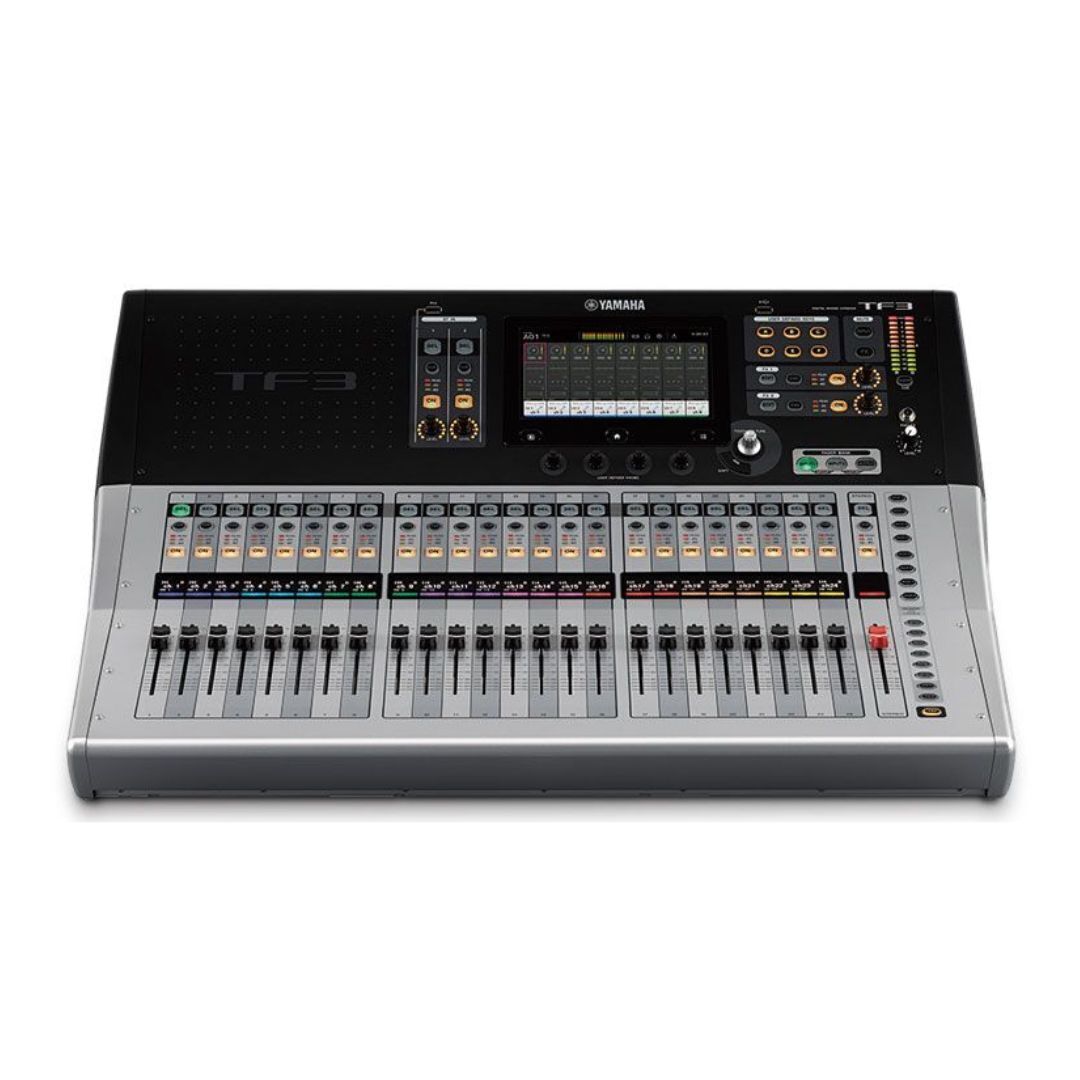 Yamaha TF3 24 Channel Digital Black Mixer with 48 Input Mixing Channels