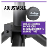 On-Stage All-Aluminum Speaker Stand Pack