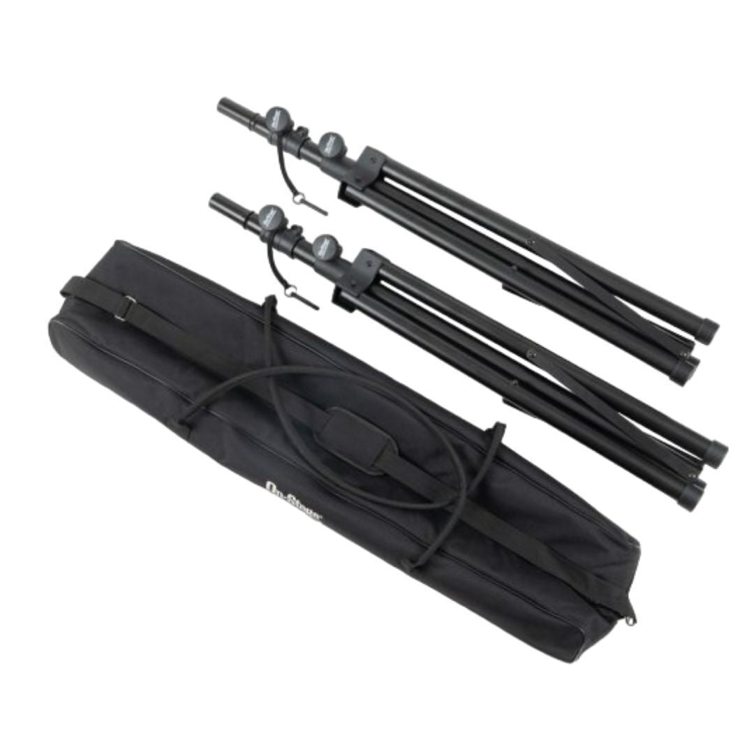 On-Stage All-Aluminum Speaker Stand Pack
