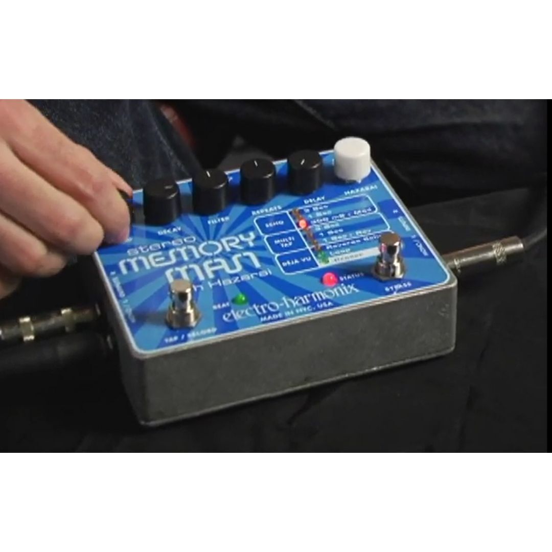 Electro Harmonix STEREO-HAZARAI Stereo Memory Man With Hazarai