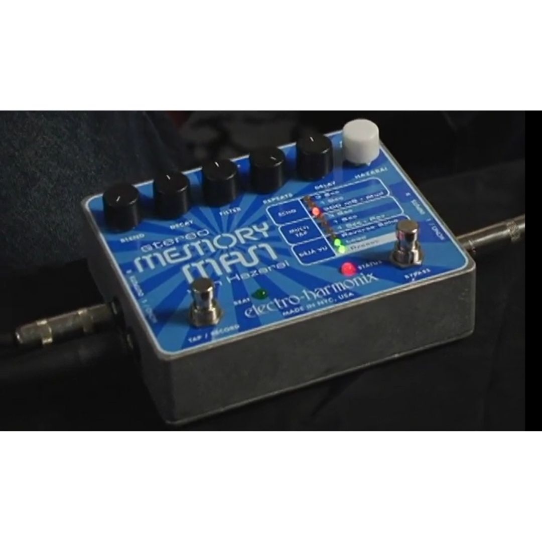 Electro Harmonix STEREO-HAZARAI Stereo Memory Man With Hazarai