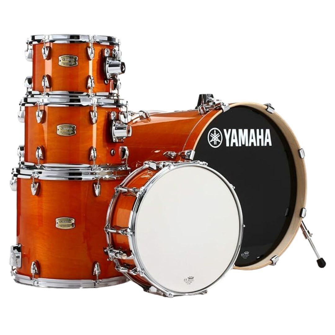 Yamaha Stage Custom Birch 5pc Drum Shell Pack - 20in Kick, Honey Amber