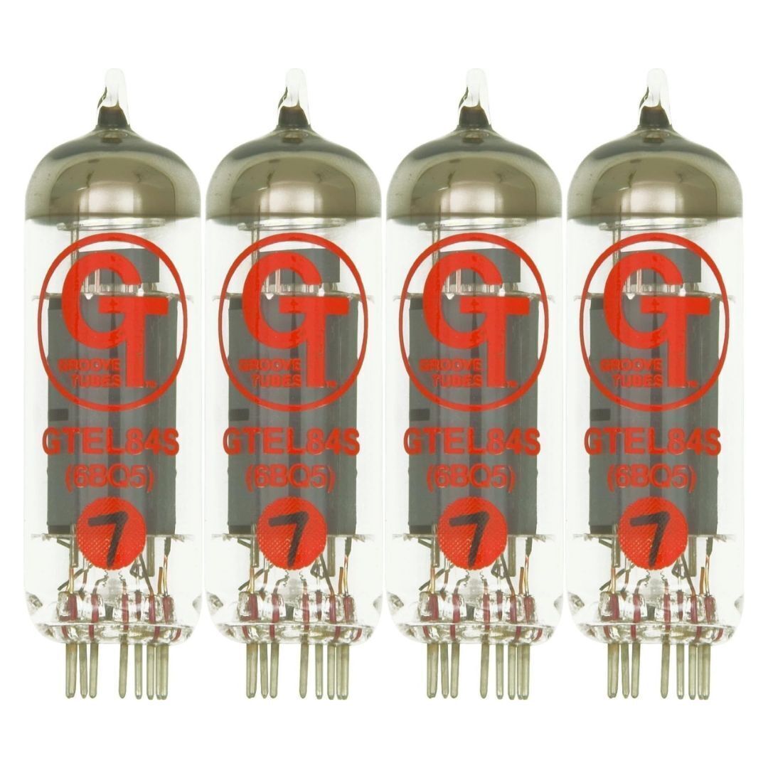 Groove Tubes GT-EL84-S Medium Quartet  (Quad) Tubes