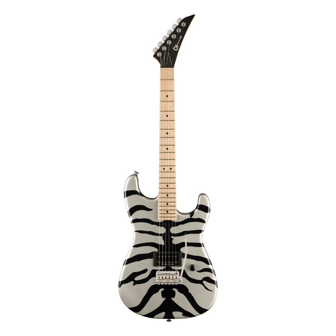 Charvel Super-Stock SD1 H 2PT M Electric Guitar (Silver Bengal)