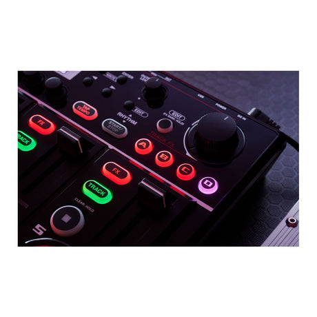BOSS RC-505MKII Loop Station, Five simultaneous stereo phrase tracks. Input FX and Track FX sections.