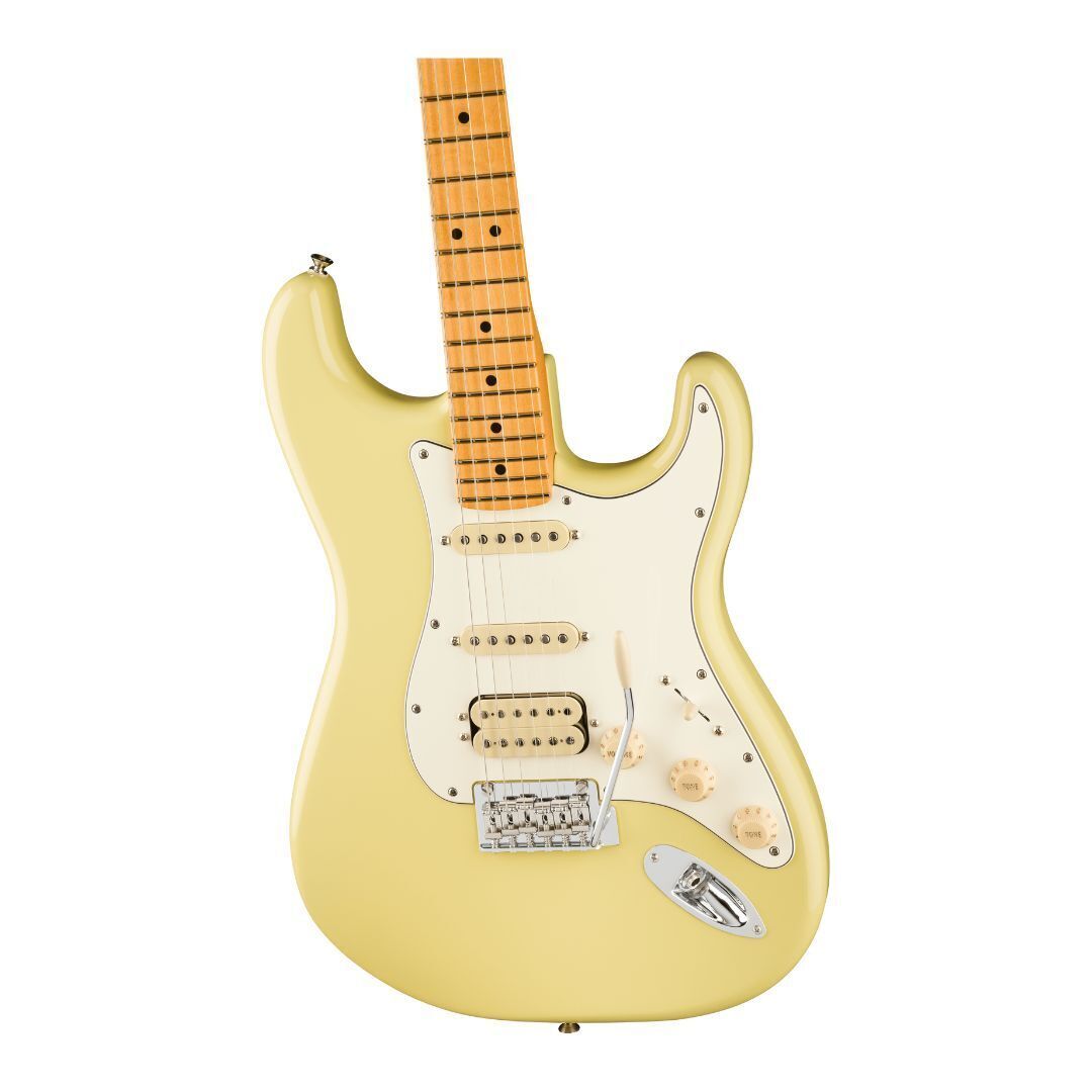 Fender Player II Stratocaster, Maple Fingerboard, Hialeah Yellow Electric Guitar