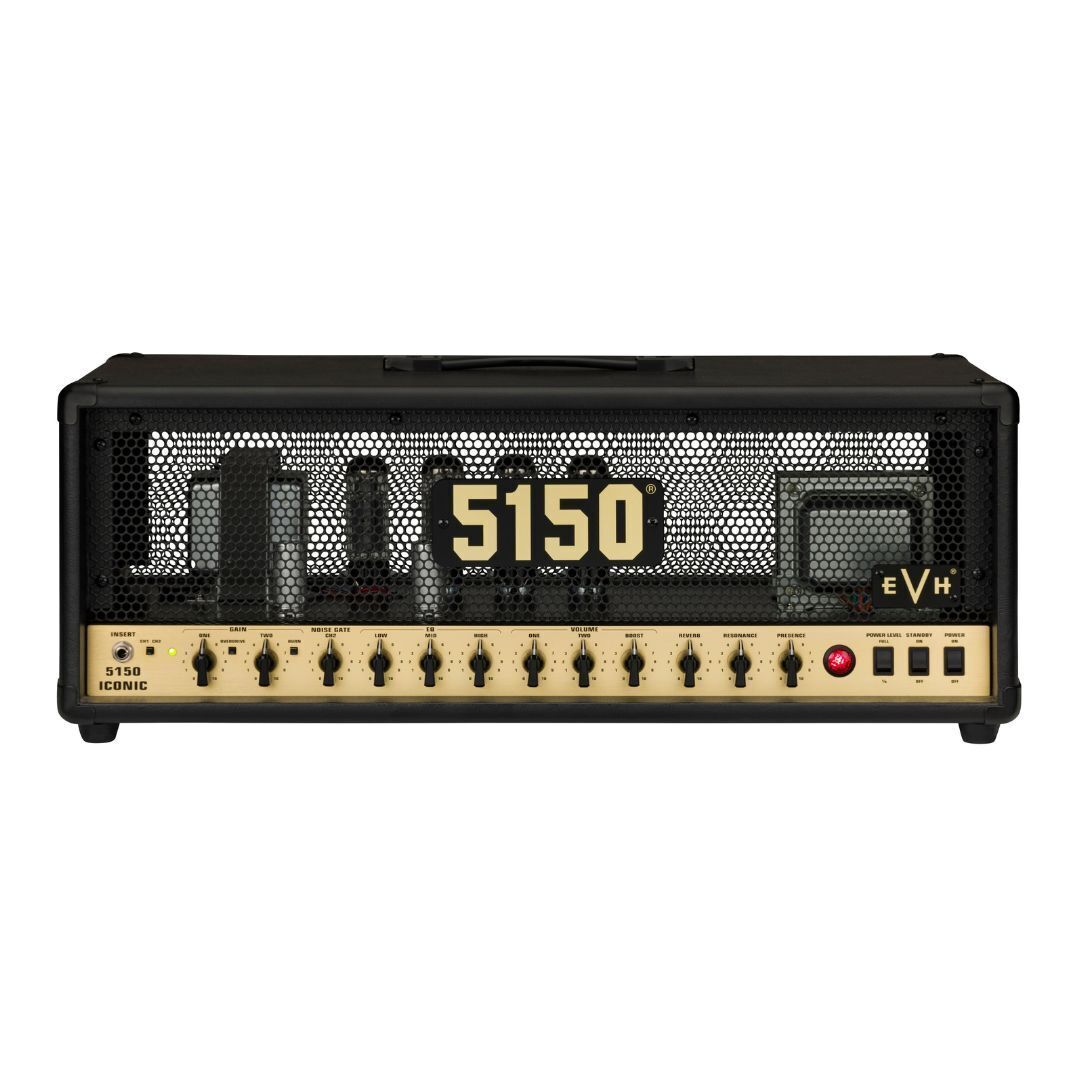 EVH 5150 Iconic Series EL34 80W Tube Amp Head (Black)