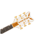 Gretsch Falcon Hollow Body Electric Guitar with Ebony Fingerboard (White)