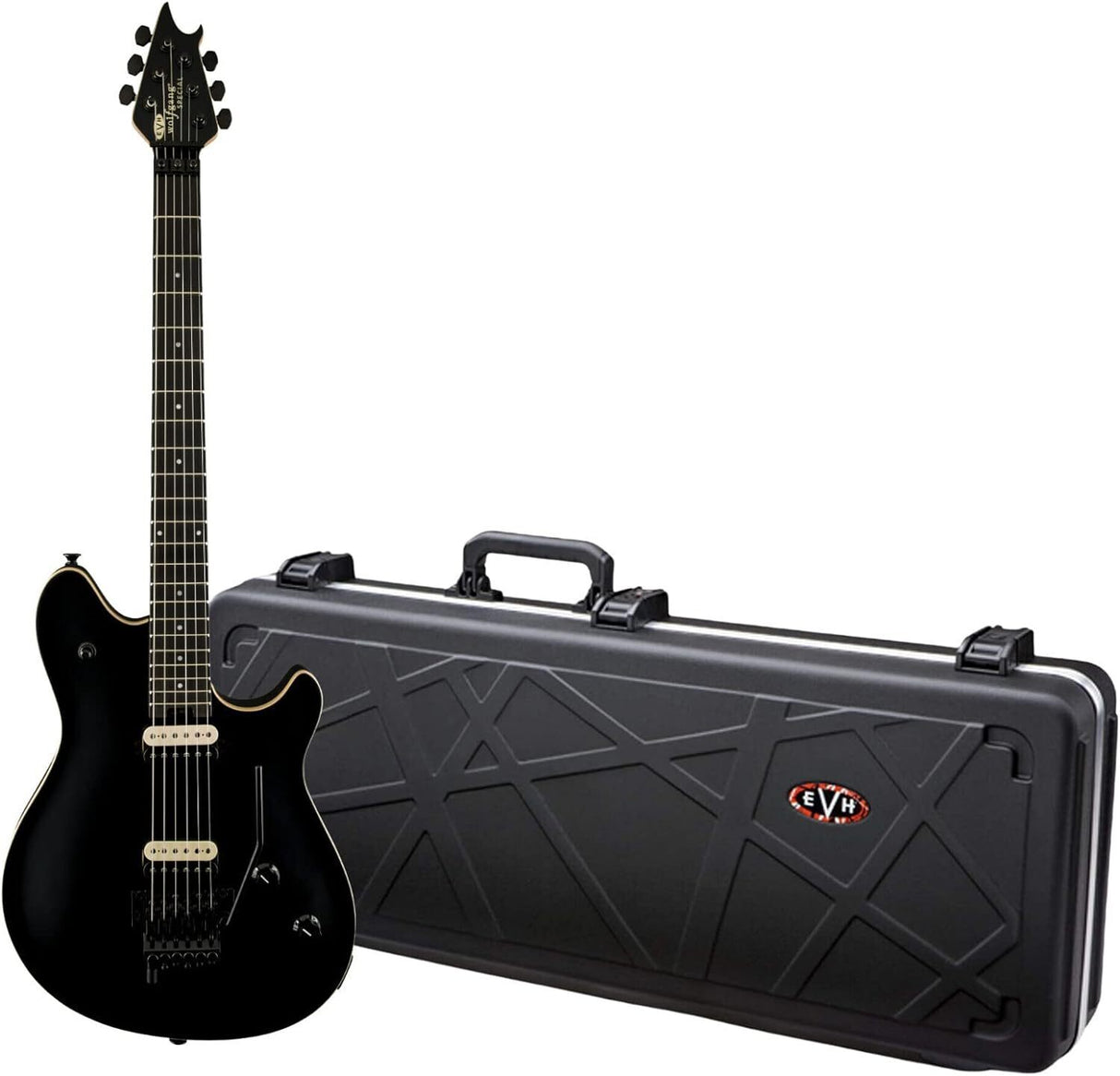 EVH Wolfgang Special 6-String Electric Guitar (Stealth Black) with Case